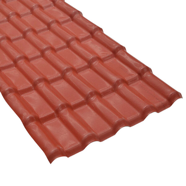 Teja Colonial UPVC Española 2 MM Terracota