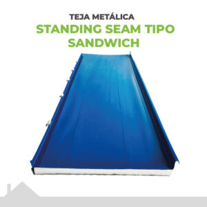 Tejas Standing Seam Tipo Sandwich