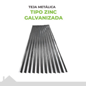 Tejas Metálicas Tipo Zinc