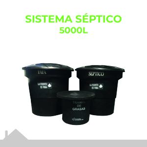 Sistema Séptico 5000 Litros