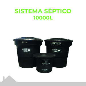 Sistema Séptico 10000 Litros