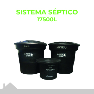 Sistema Séptico 17500 Litros